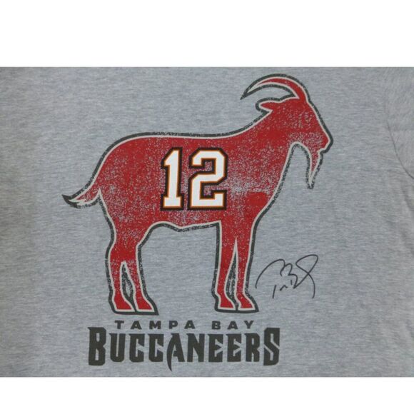 Tom Brady GOAT Tampa Bay Buccaneers Shirt - Picture 6 of 9
